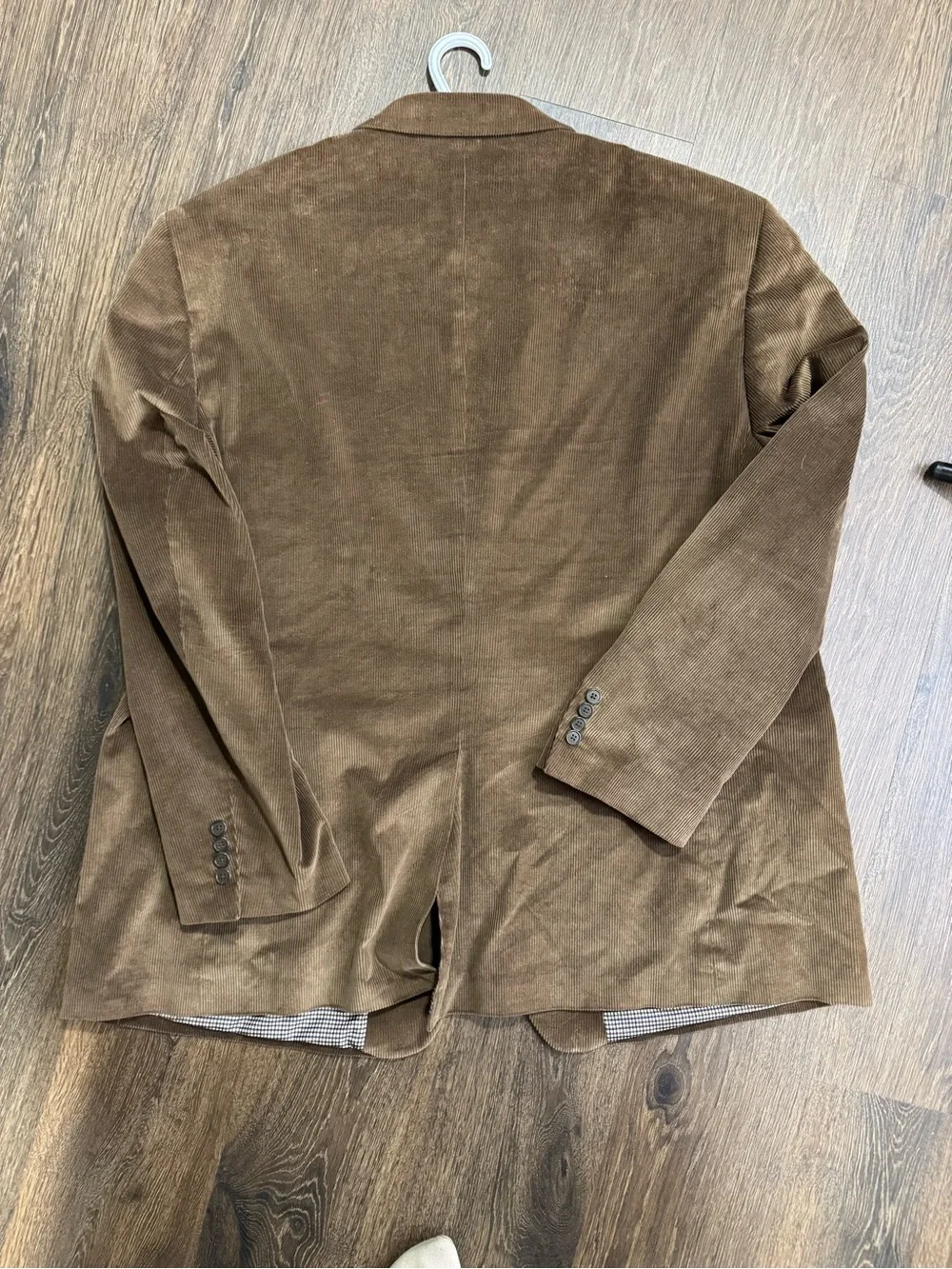 Saddlebred CORDUROY Blazer Mens 54L Cotton Brown Sport Coat Suit Jacket 2 Button